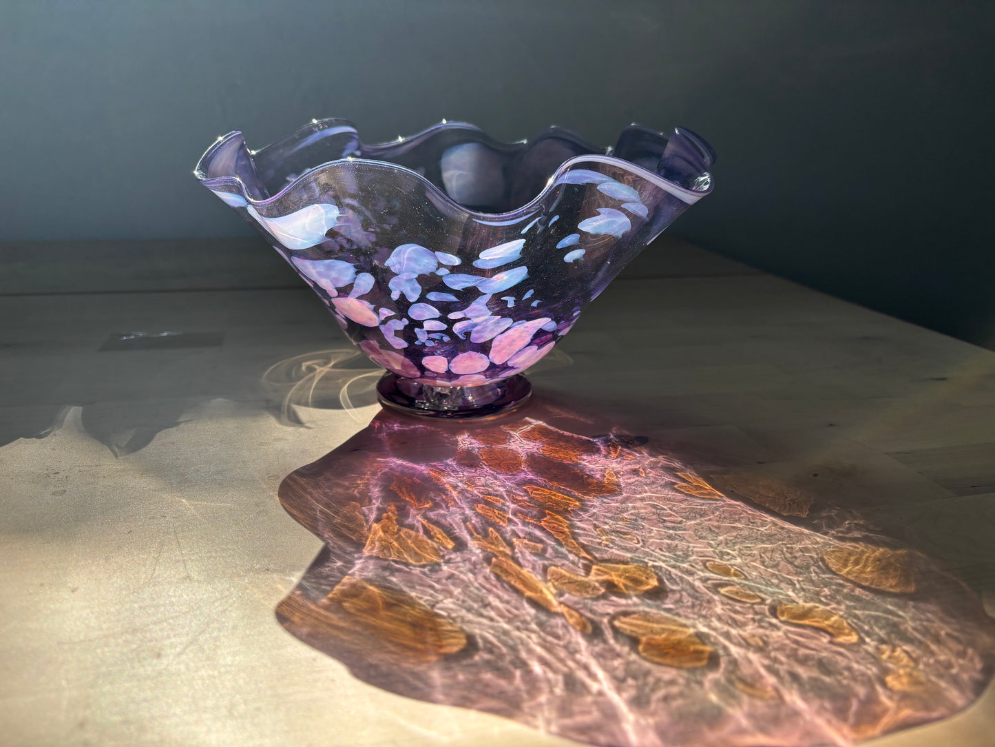 Flutter Bowl - Purple Sparkle