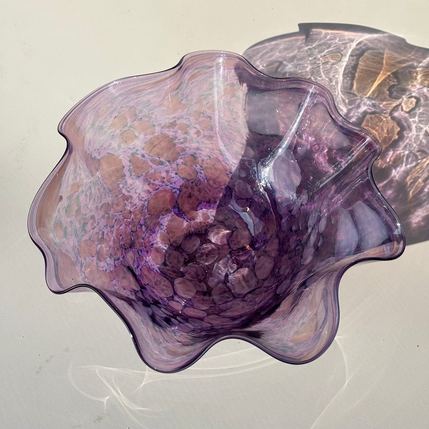 Flutter Bowl - Purple Sparkle
