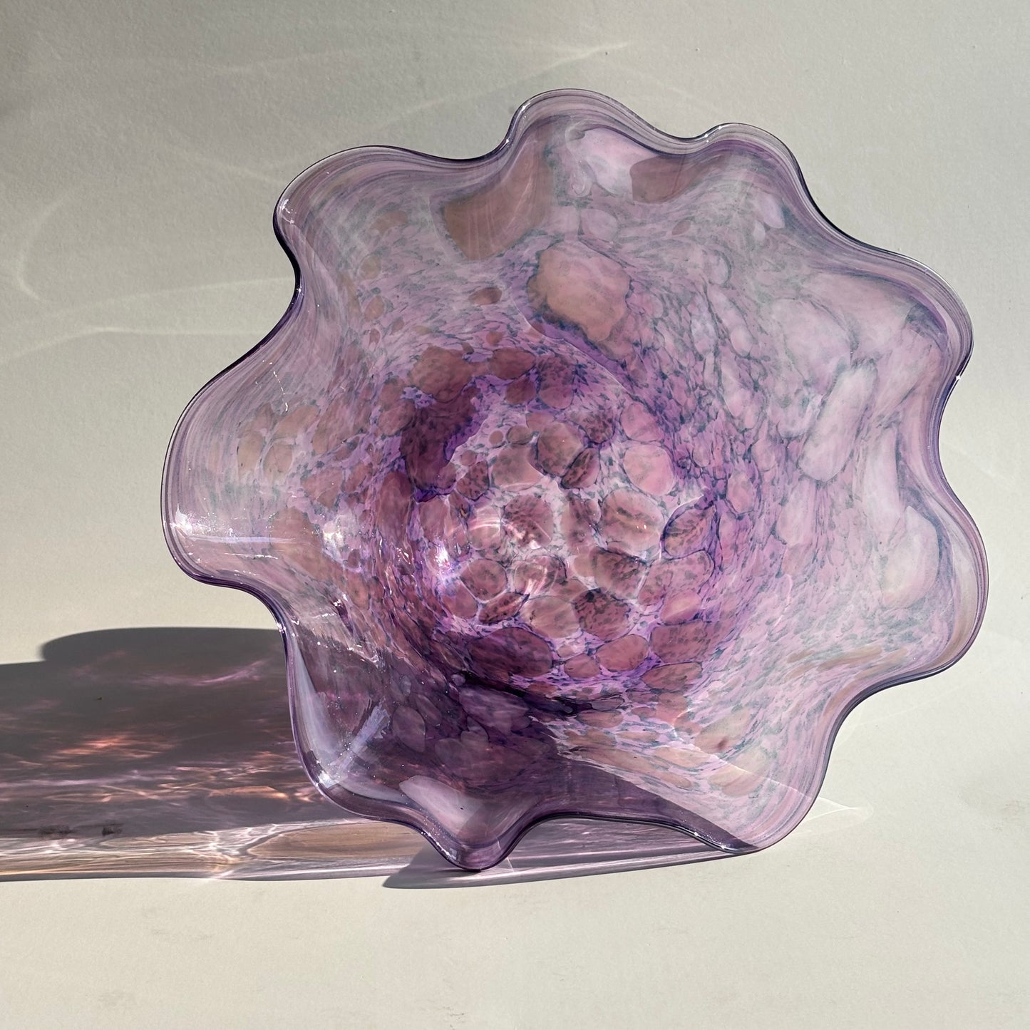 Flutter Bowl - Purple Sparkle