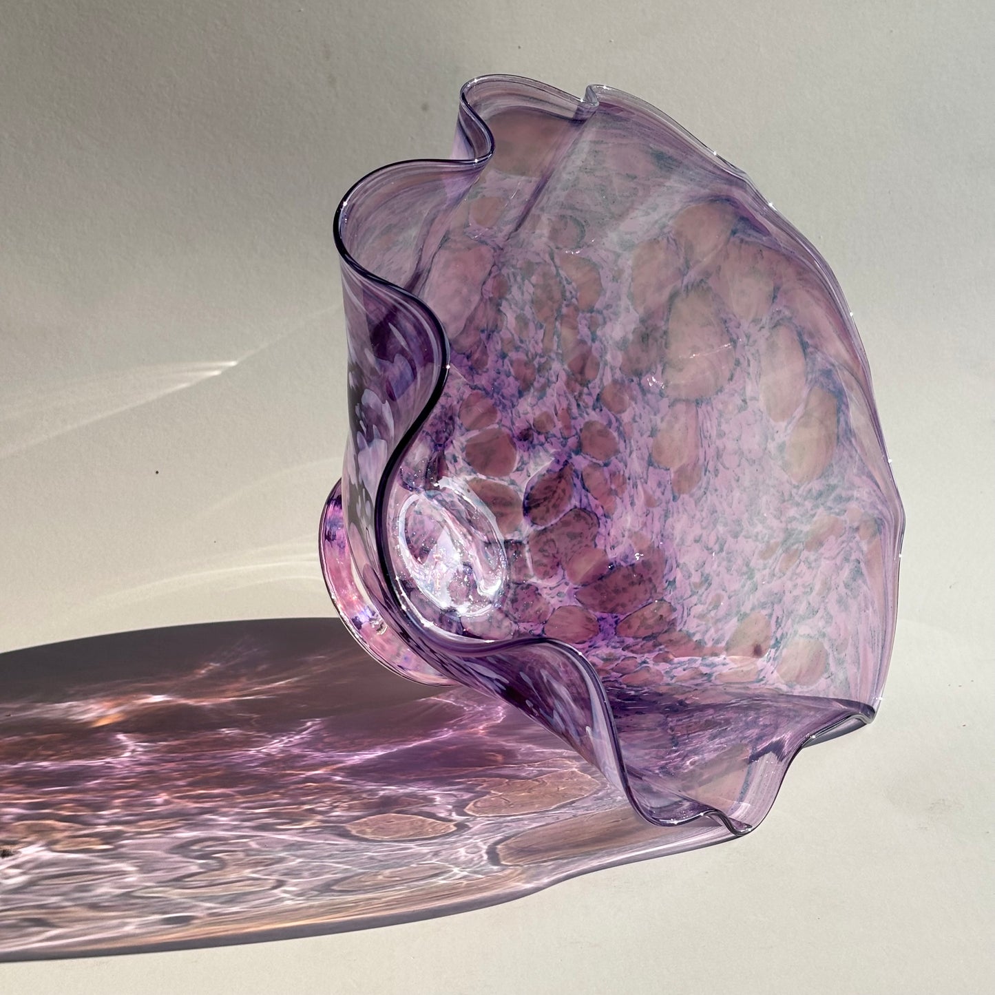 Flutter Bowl - Purple Sparkle
